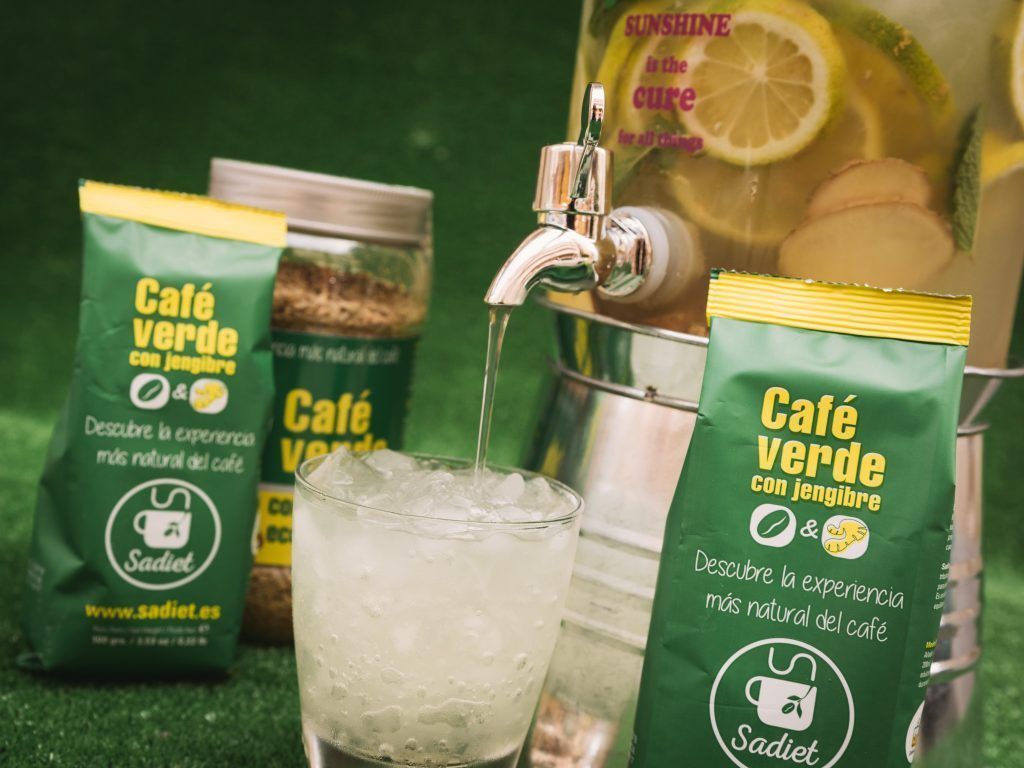 Granizado de café verde